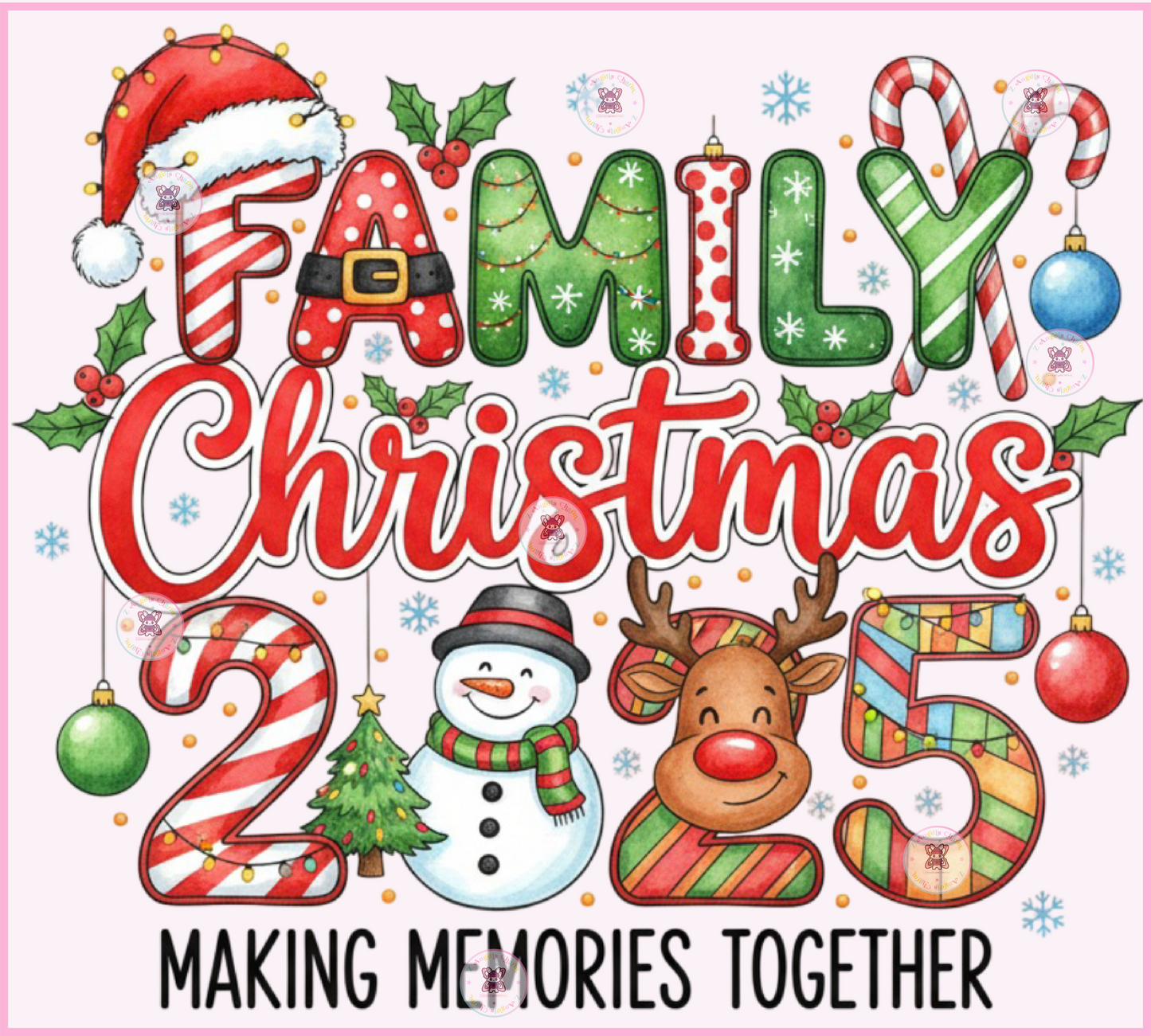 Merry Christmas π· DTF Transfers (ONE SIZE)