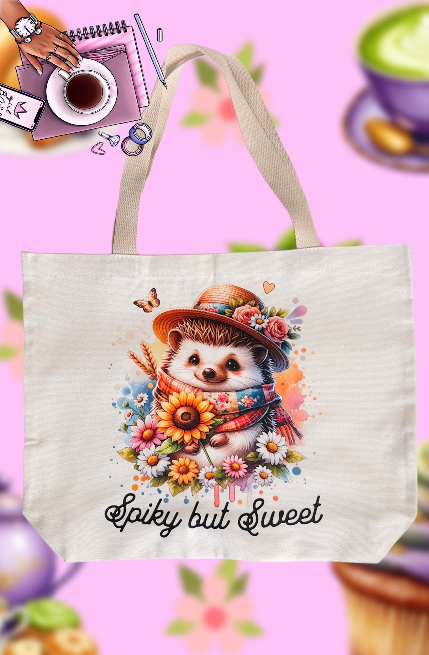 Spiky but Sweet Tote Bag