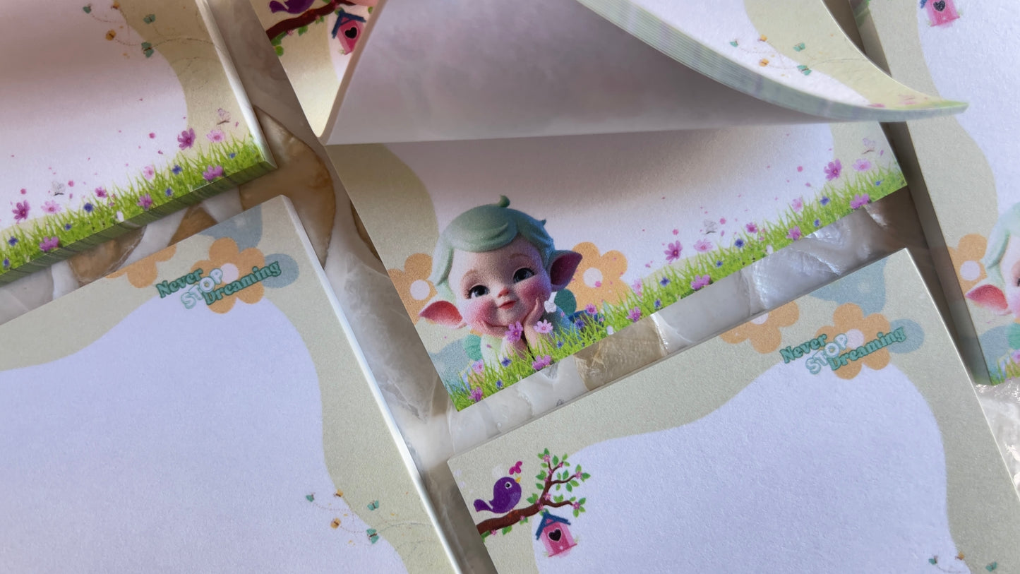 Never Stop Dreaming Sticky Notes 3"x3"