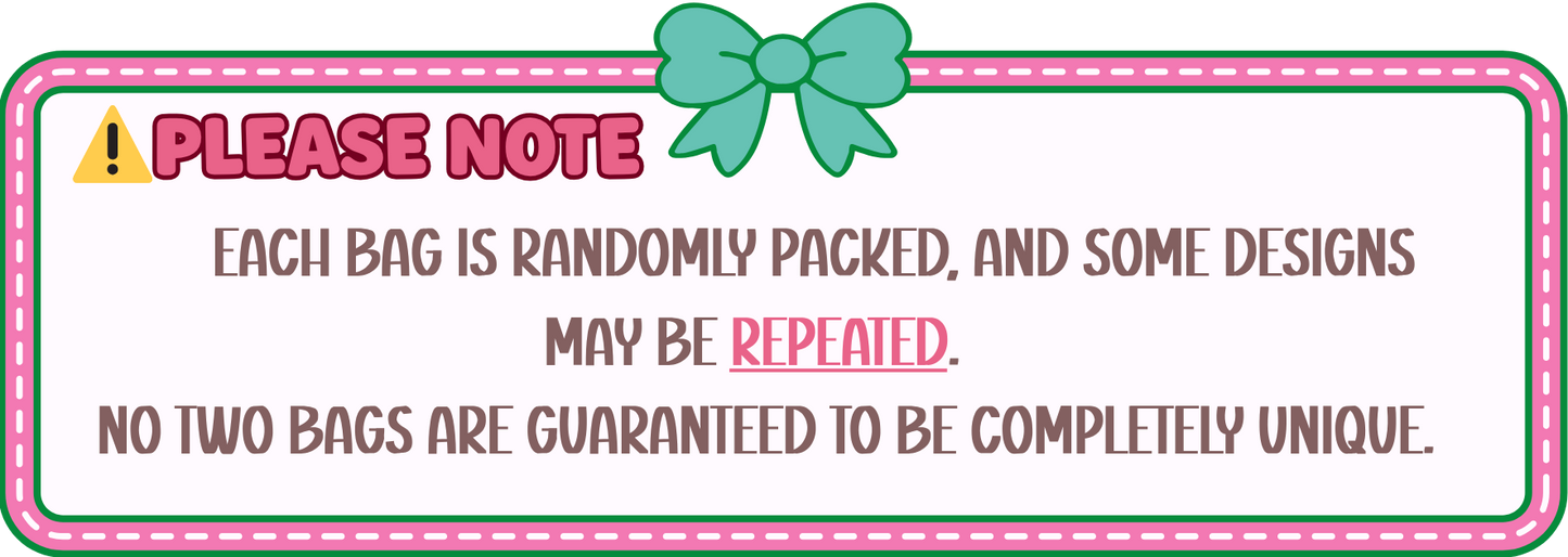 Secret Charm Mystery Sticker Bag π | Cute Surprise Stickers