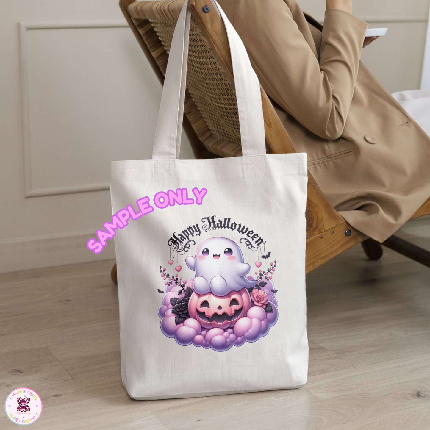 Cute Little Ghost in the Clouds 👻 DTF Transfers (up to 11"x11")