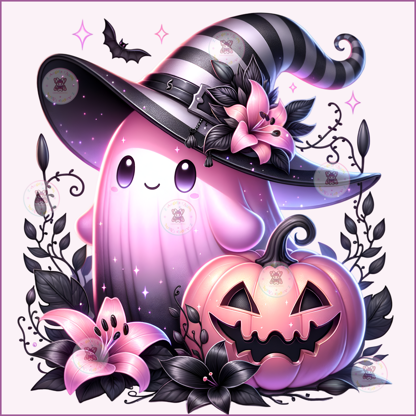 Boo-tifully Sweet Ghost 👻 DTF Transfers (up to 11"x11")