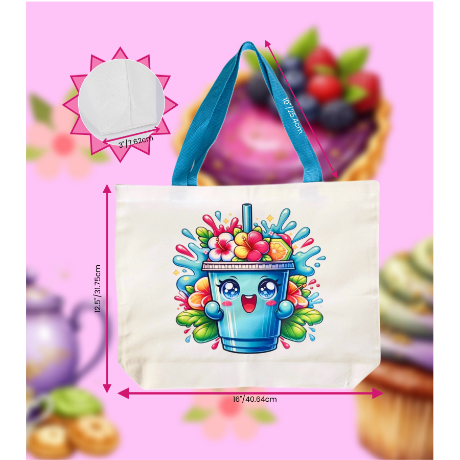Fruity Chill Drink Tote Bag