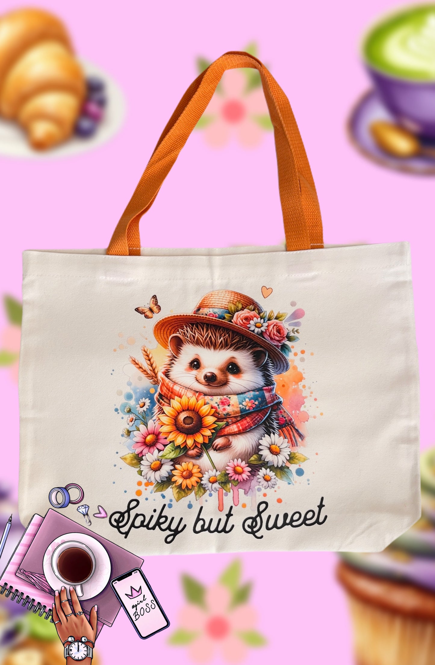 Spiky but Sweet Tote Bag