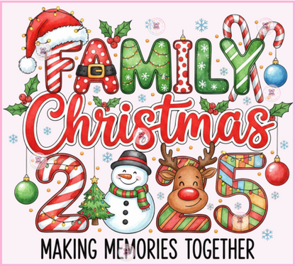 Merry Christmas 🌷 DTF Transfers (ONE SIZE)