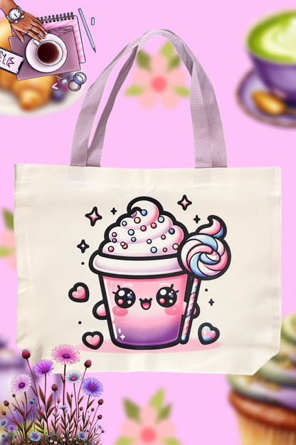 Pink Sweet Jolly Tote Bag