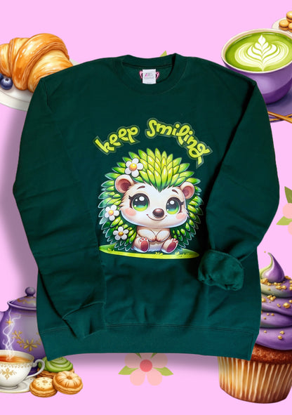 Keep Smiling Sweatshirts