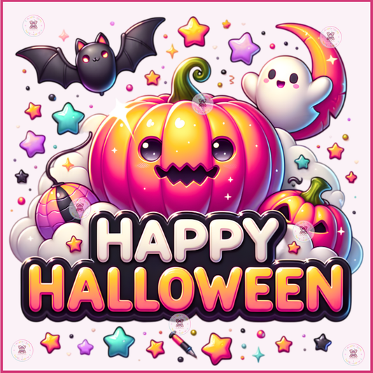 Cute Pumpkin Dreams 👻 DTF Transfers (up to 11"x11")