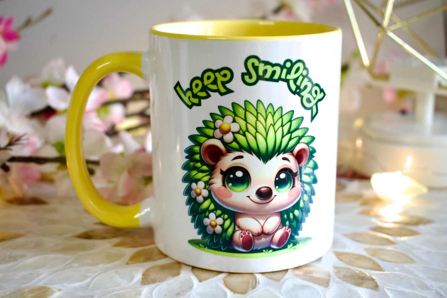 Keep Smiling Color Mug