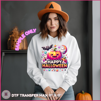 Cute Pumpkin Dreams 👻 DTF Transfers (up to 11"x11")
