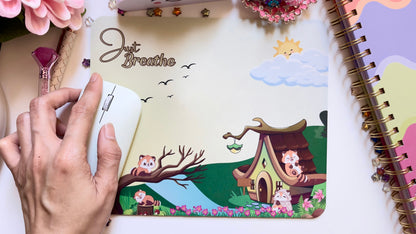 Just Breath Mouse Pad