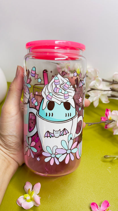 Spooky Sweet Treats Glass Can👻