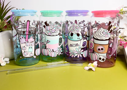 Spooky Sweet Treats Glass Can👻