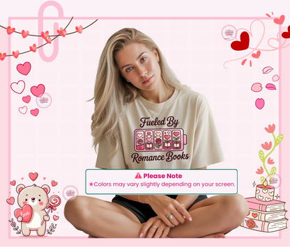 Fueled by Romance Books — Comfort Colors® Tee
