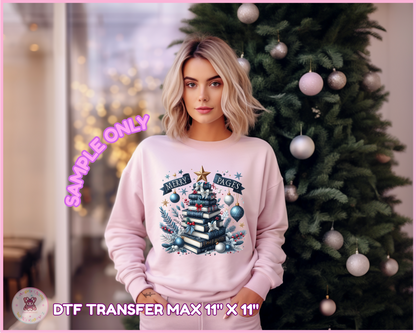 Book-tree Aesthetic DTF Transfers 🌷(up to 11"x11")