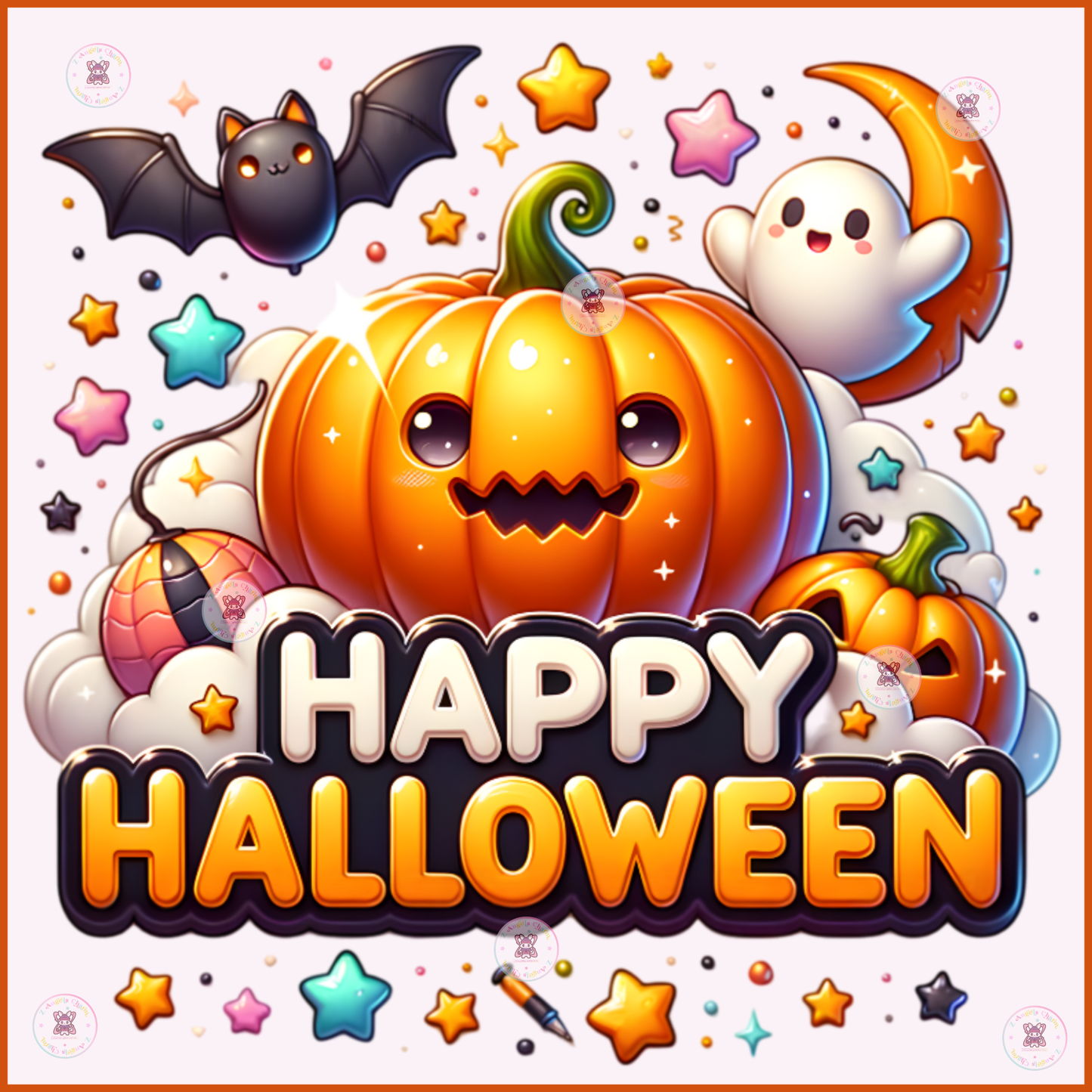 Cute Pumpkin Dreams 👻 DTF Transfers (up to 11"x11")