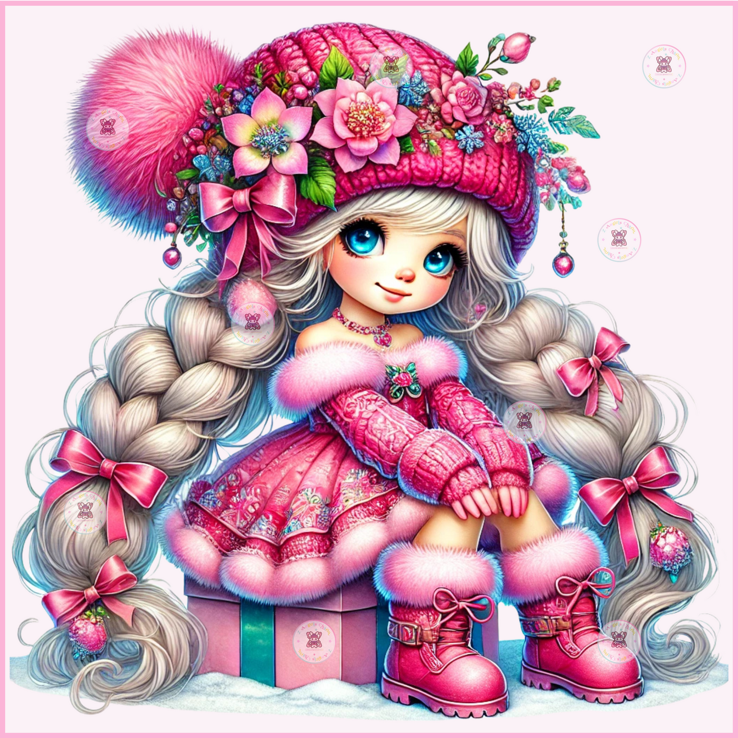 Winter Girls 🌷 DTF Transfers (up to 11"x11")