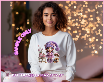 Winter Girls 🌷 DTF Transfers (up to 11"x11")