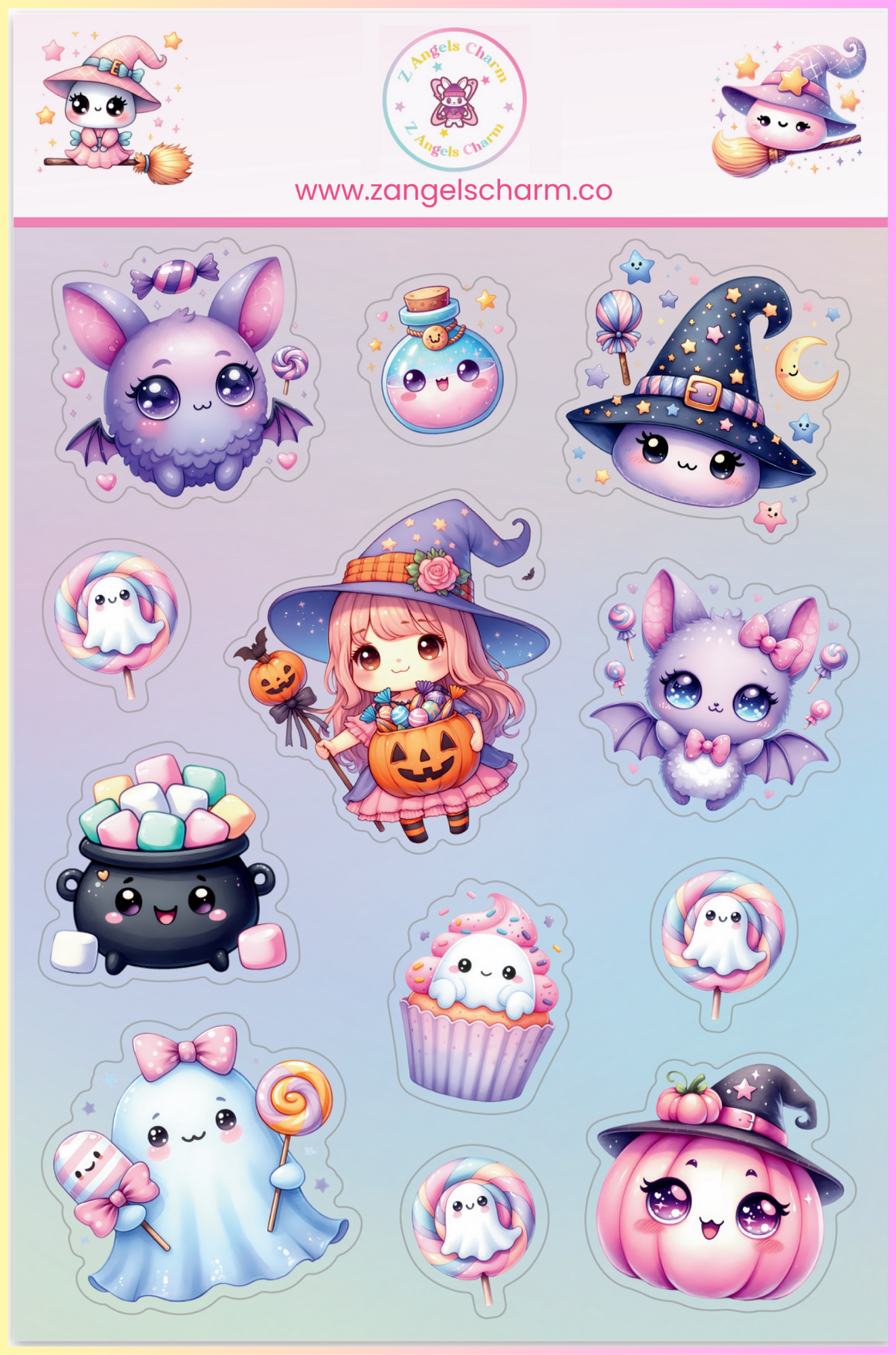 Spooky Sweet Sticker Collection