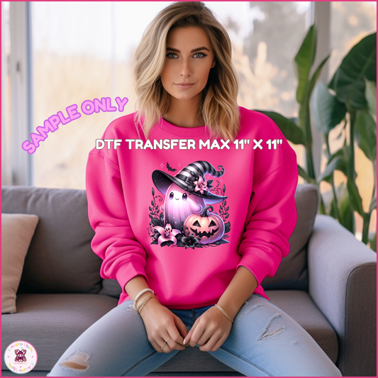 Boo-tifully Sweet Ghost 👻 DTF Transfers (up to 11"x11")