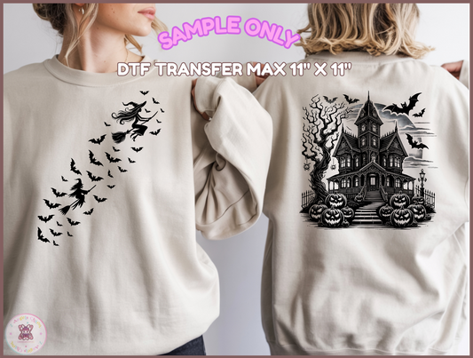Double the Charm DTF Design 👻 DTF Transfers 11"x11" ONLY