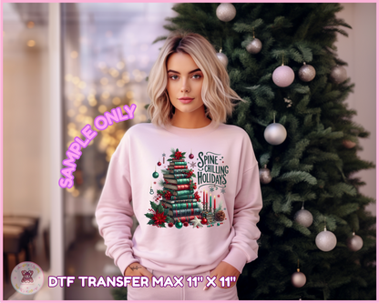 Book-tree Aesthetic DTF Transfers 🌷(up to 11"x11")