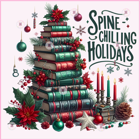 Book-tree Aesthetic DTF Transfers 🌷(up to 11"x11")