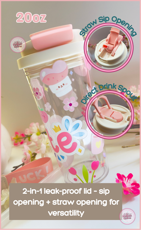 🌸 Sweet Cute Tumbler